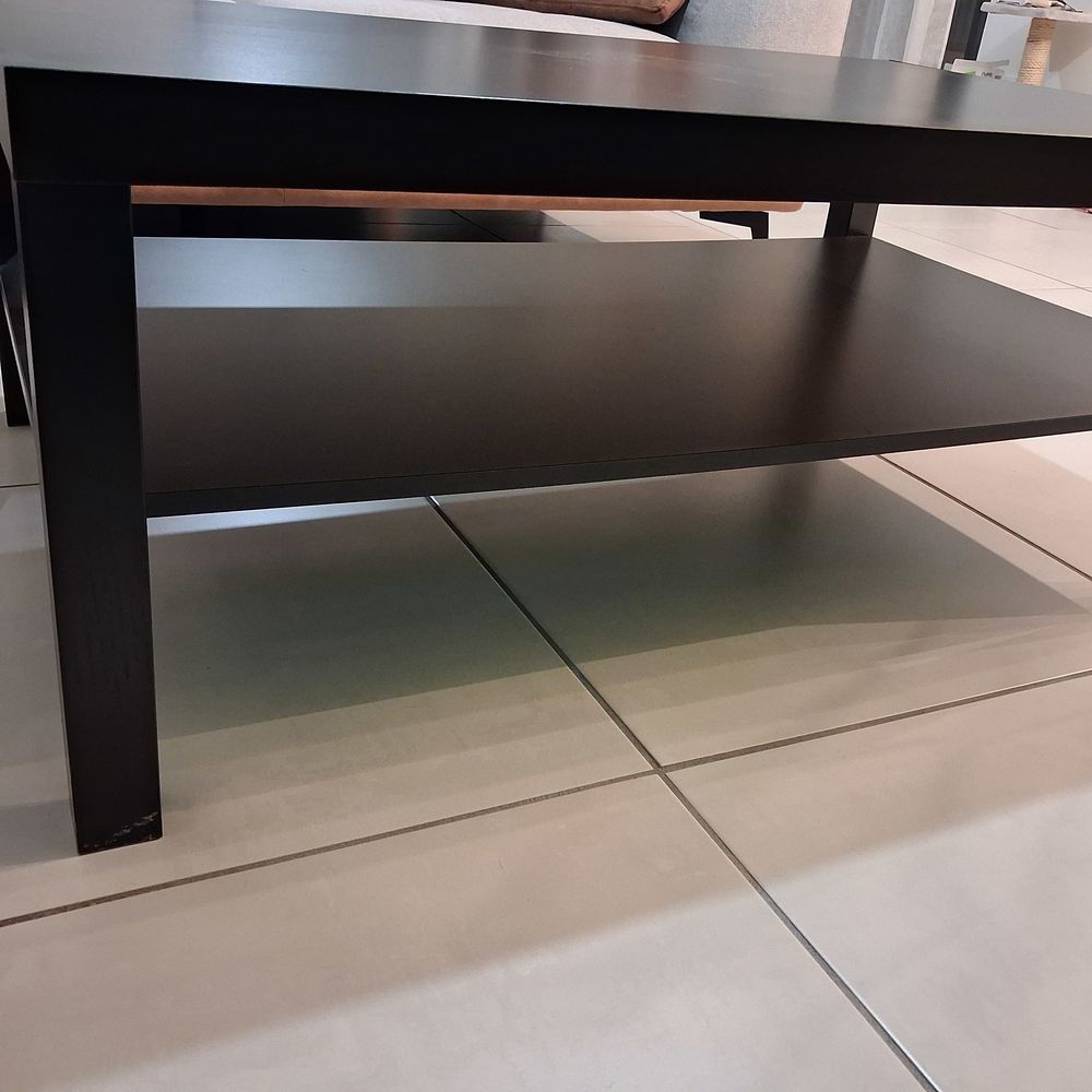 Table basse noire Meubles