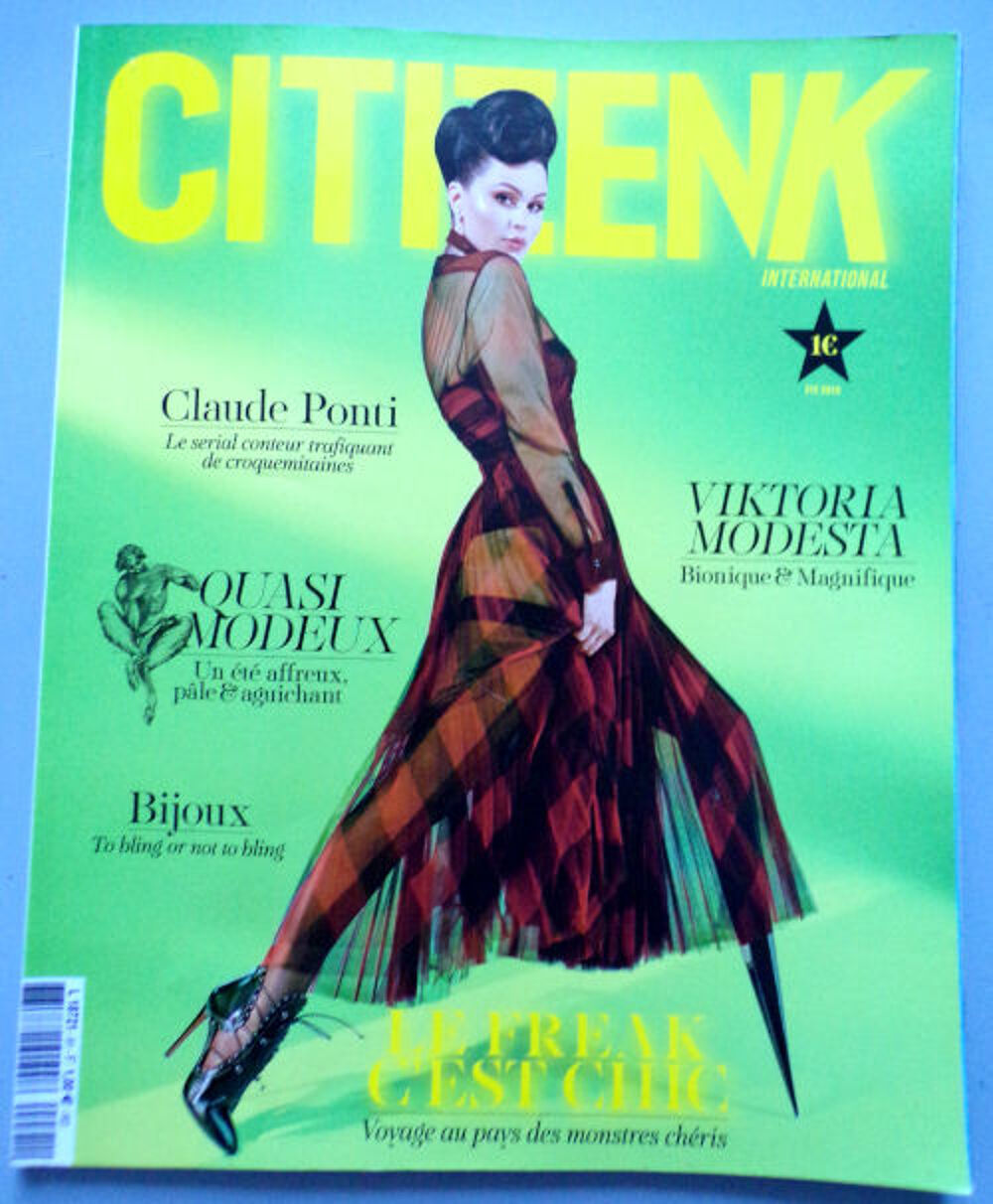 Citizen k n&deg; 91 Viktoria Modesta &eacute;t&eacute; 2019 Livres et BD