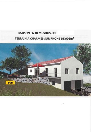  Terrain � vendre 906 m� Charmes-sur-rh�ne