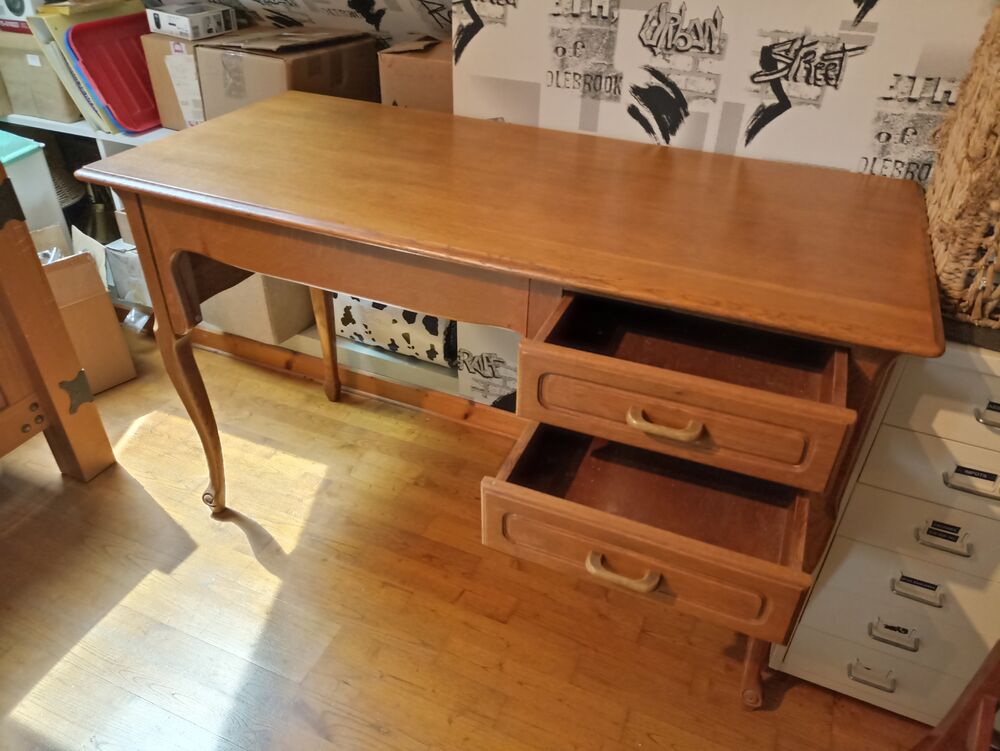 Bureau en ch&ecirc;ne massif Meubles