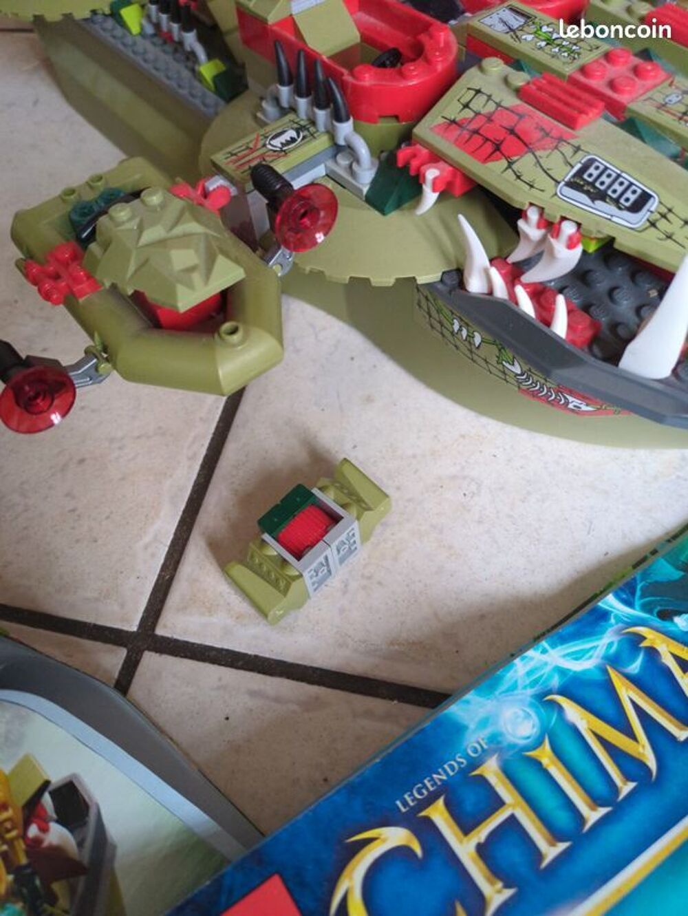 Lego Chima 7006 croc navire cragger Jeux / jouets