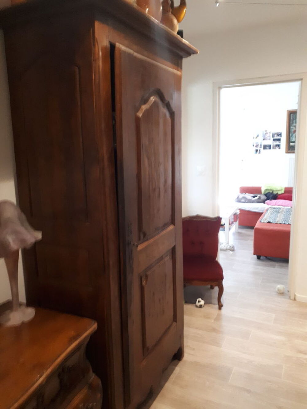 Chiffonnier ancien rustique bois massif Meubles