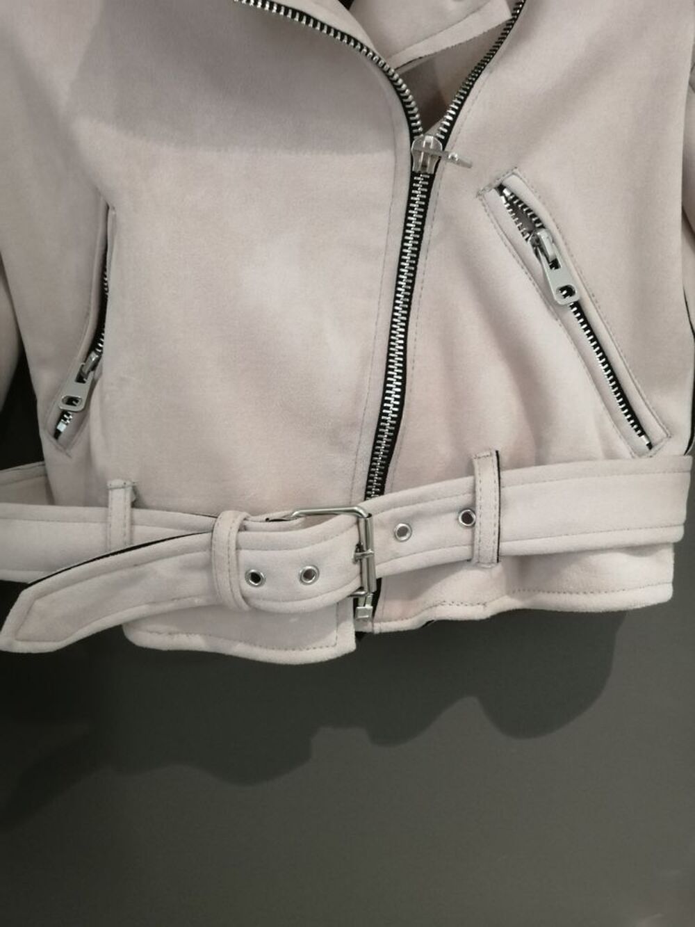 Petit blouson imitation daim Vêtements