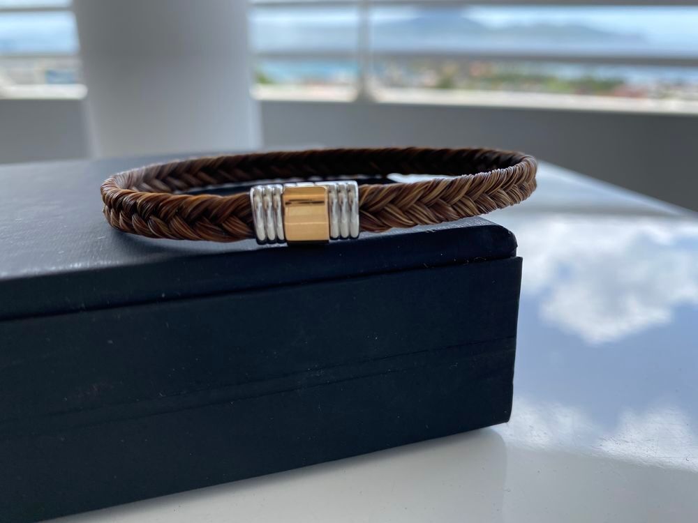 Bracelet tress&eacute; ALBANU Bijoux et montres