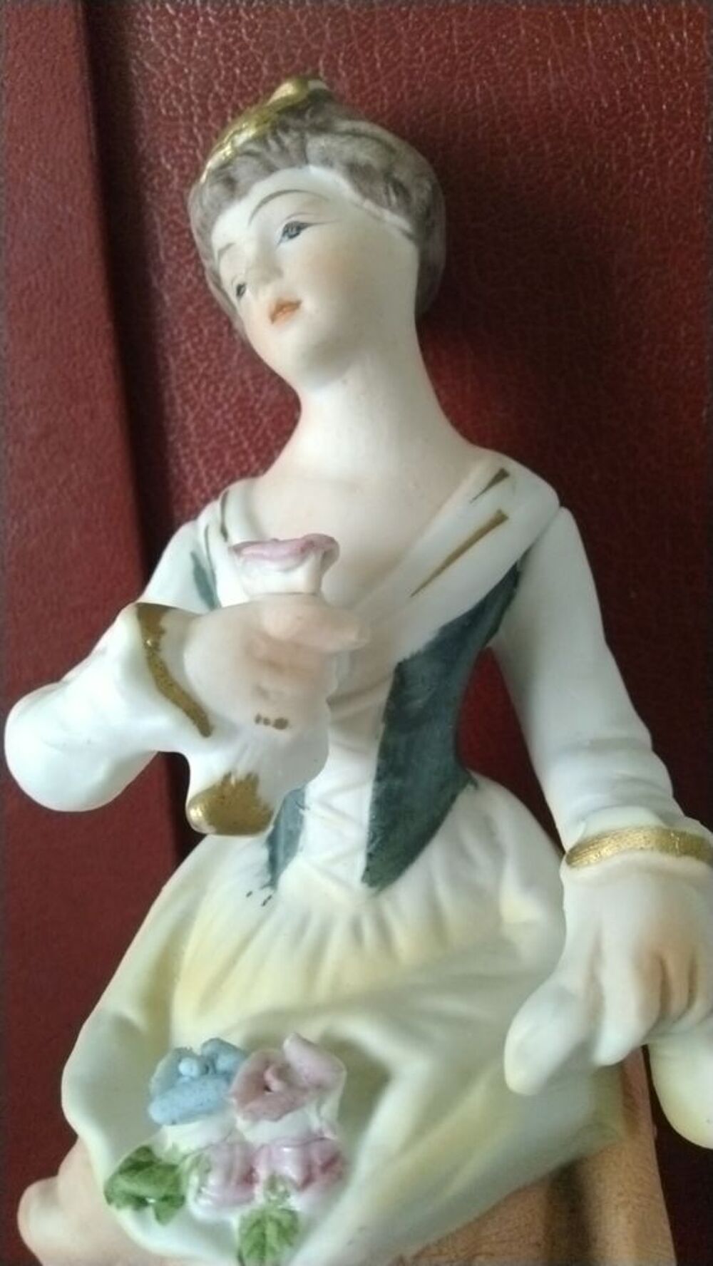 Couple porcelaine biscuit Décoration