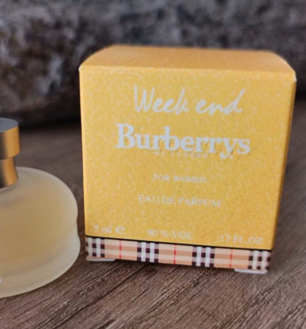 Miniature de parfum Week-end de Burberrys 