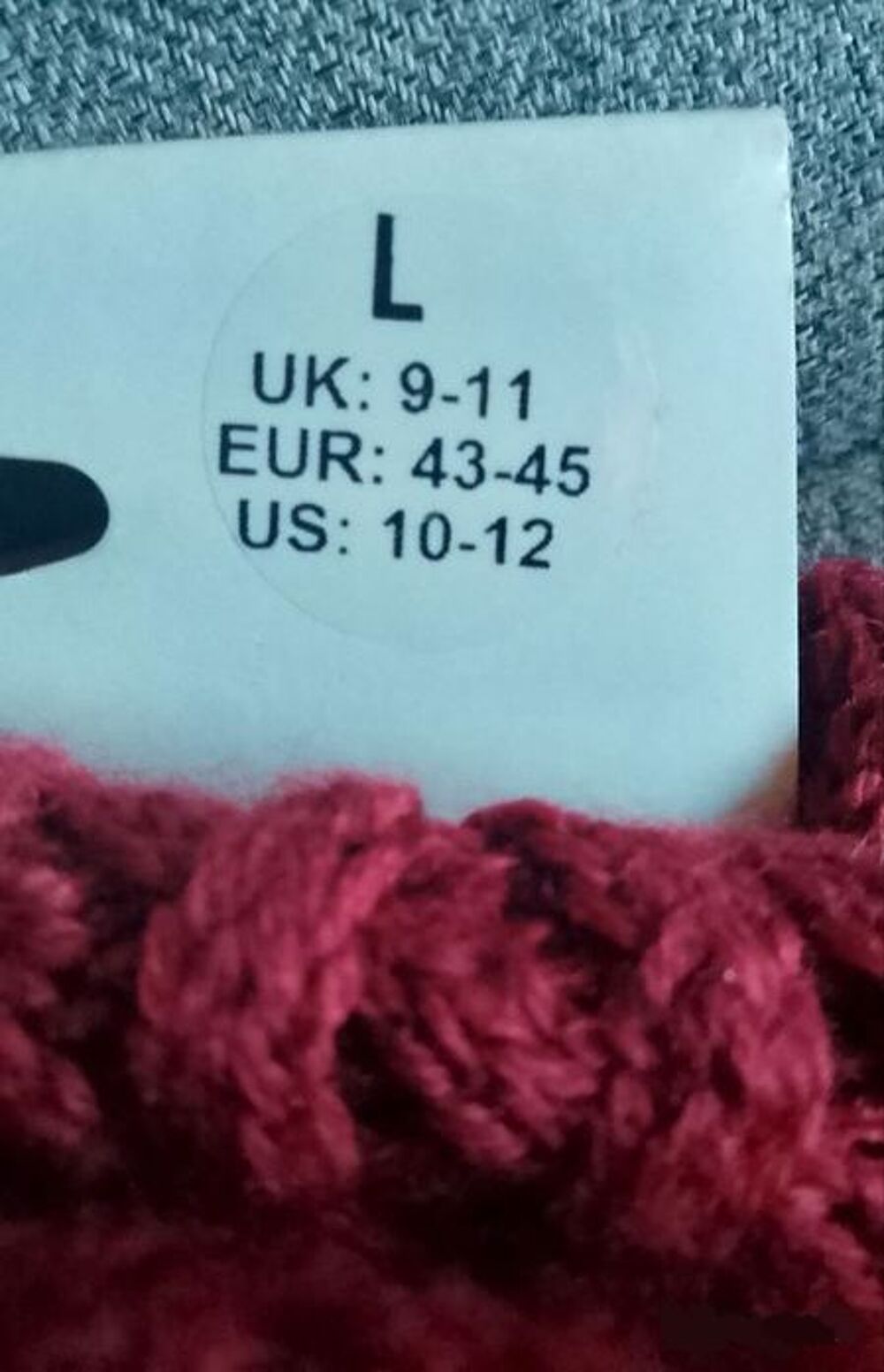 Chaussette anglaise pennine Vêtements