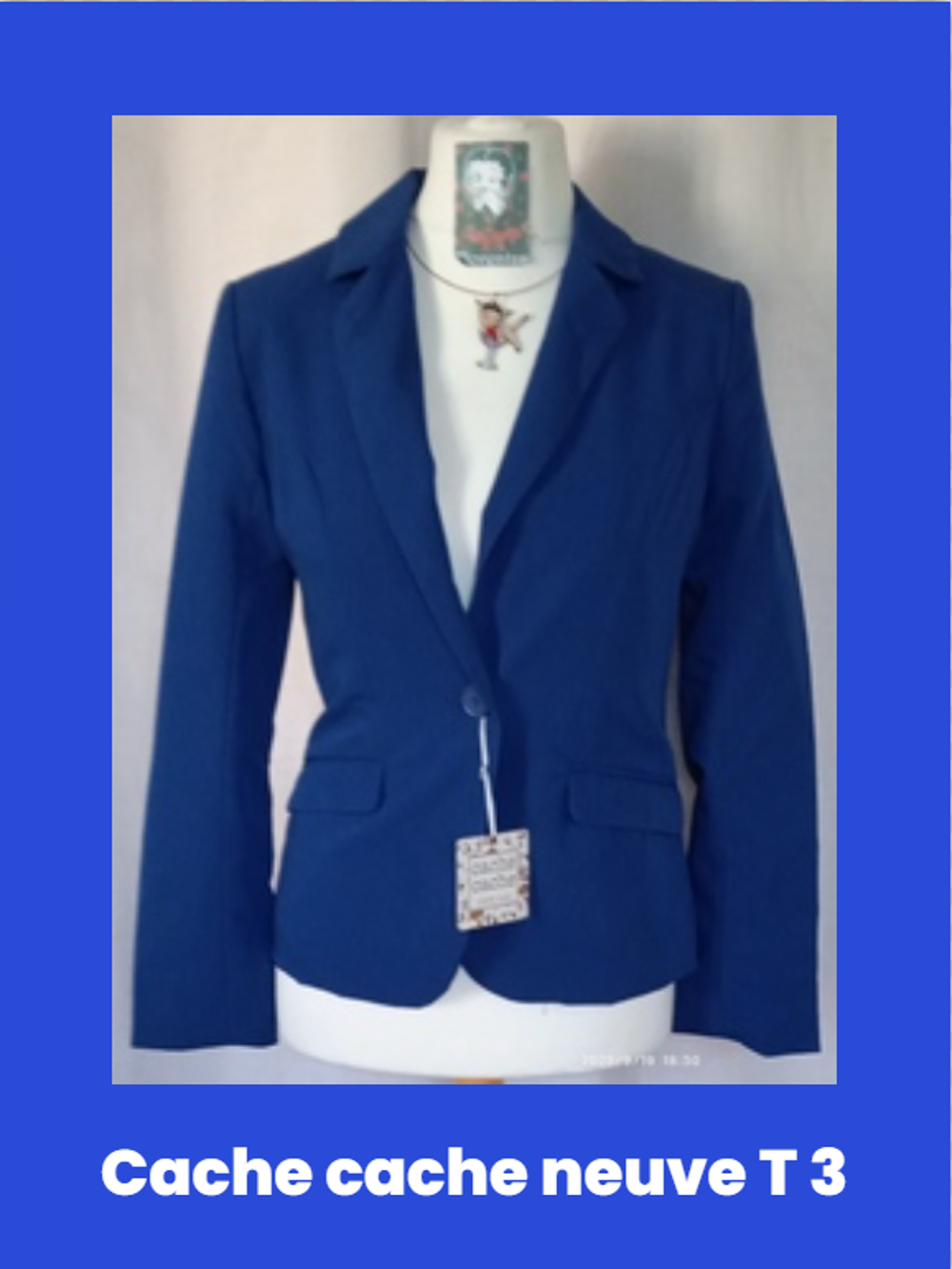 Blazer neuf Cache cache T3 Vêtements