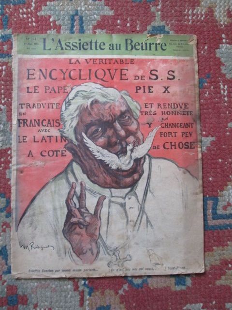 Revue ancienne l'assiette au beurre 5 Herblay (95)