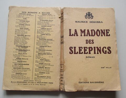 LIVRE ANCIEN DE 1925 LA MADONE DES SLEEPINGS 6 Saint-André-les-Vergers (10)