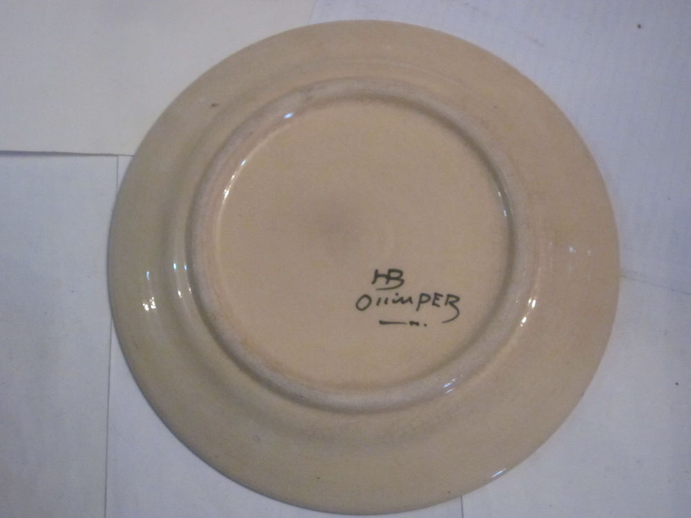 ASSIETTE HB QUIMPER 