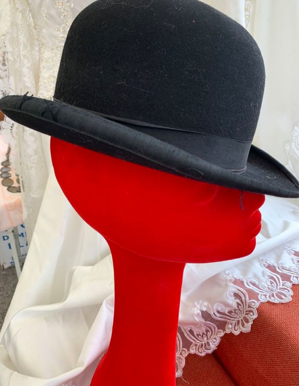 chapeau melon ancien Maroquinerie