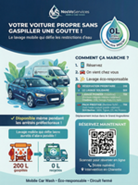   Nettoyage intérieur voiture - Soutien projet local ? 
