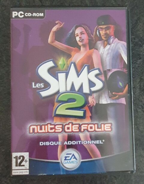 CD-ROM Les Sims 2 Nuits de folie 8 Betton (35)