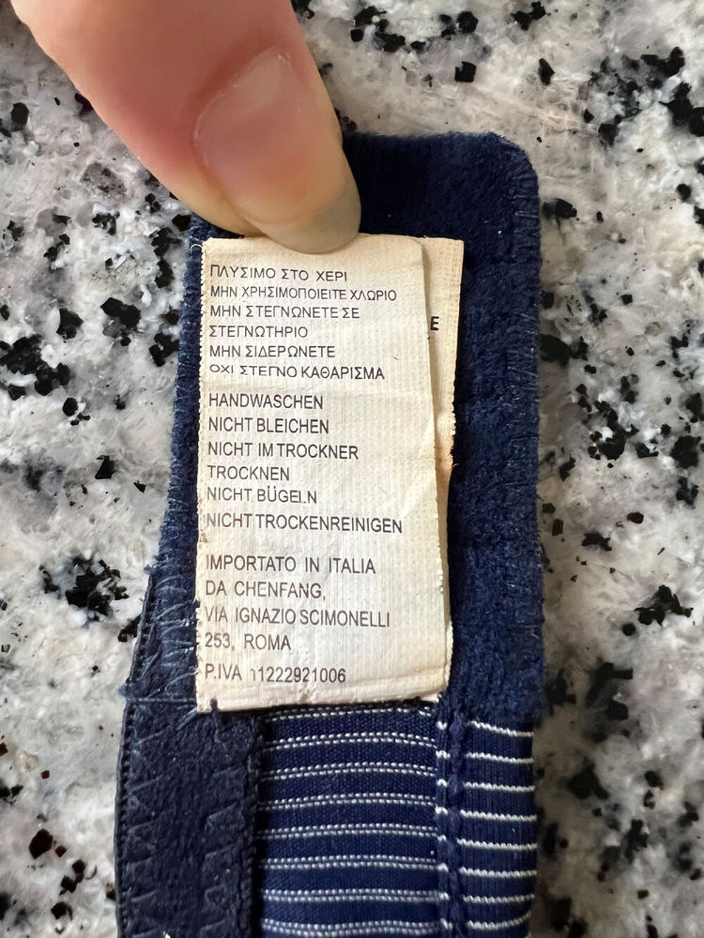 Soutien-Gorge Ray&eacute; Bleu et Blanc ? Taille 90B ? Neuf Vêtements