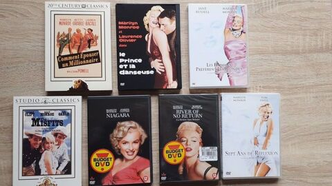 DVD MARILYN MONROE 3 Le Vernois (39)