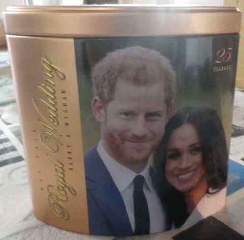 BOITE DE THE COLLECTION ROYAL WEDDING HARRY & MEGHAN N�2 8 Bubry (56)