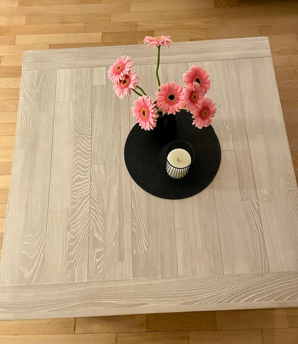 table basse en orme massif Meubles