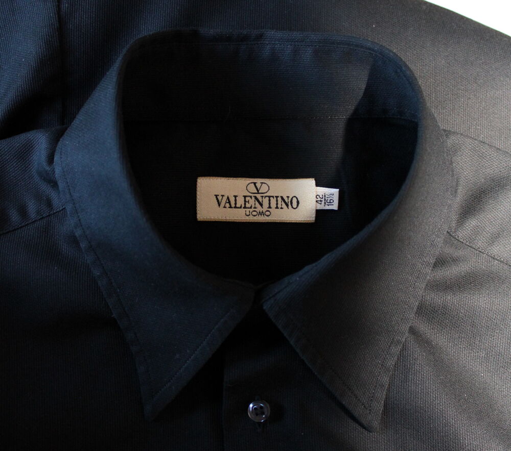 Chemise noire VALENTINO T.42 Fr Vêtements