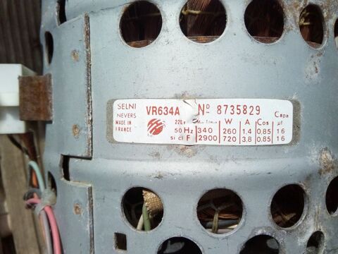 Moteur de machine à laver SELNI  VR634 A
50 Septèmes-les-Vallons (13)