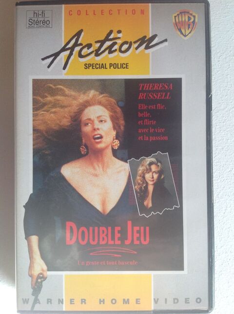 DOUBLE JEU FILM DE SONDRA LOCKE K7 VIDEO Envoi Possible Trégunc (29)