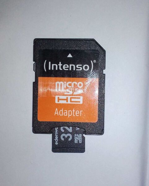 adaptateur carte mini sd. intenso. 32go 10 Lampertheim (67)