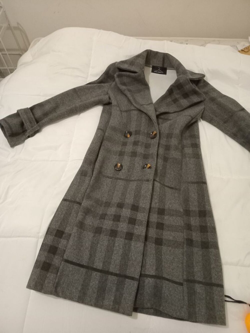 Manteau Femme New Coll&egrave;gue Gris V�tements