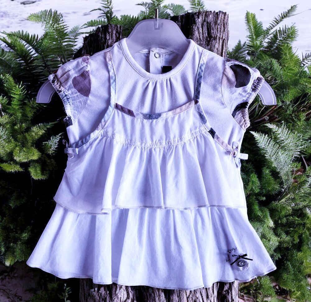 JEAN BOURGET - ENSEMBLE 4/5P B&Eacute;B&Eacute; A POIS &amp; VOLANTS 6M Vtements enfants