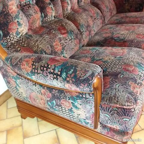 recherche 2 fauteuils tissu velours identique photo Allan (26)