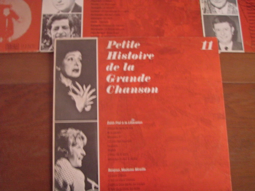 disque vinyle 33 tours Petite Histoire de la Grande Chanson CD et vinyles