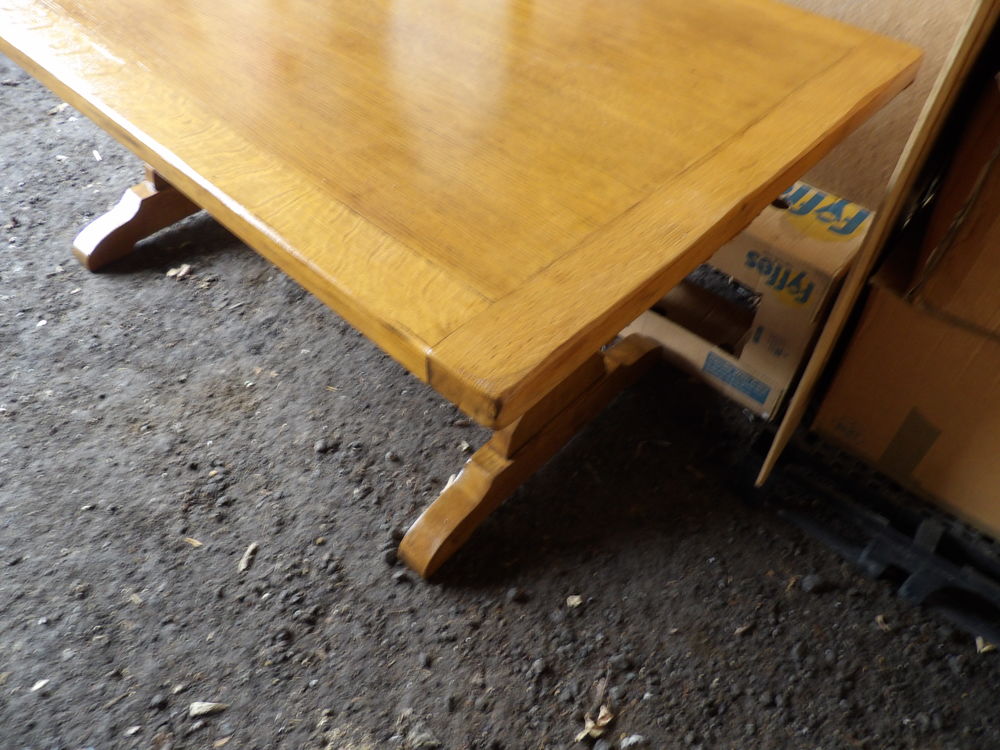 TABLE MONASTERE en CHENE de 160 cm x 80 cm Meubles