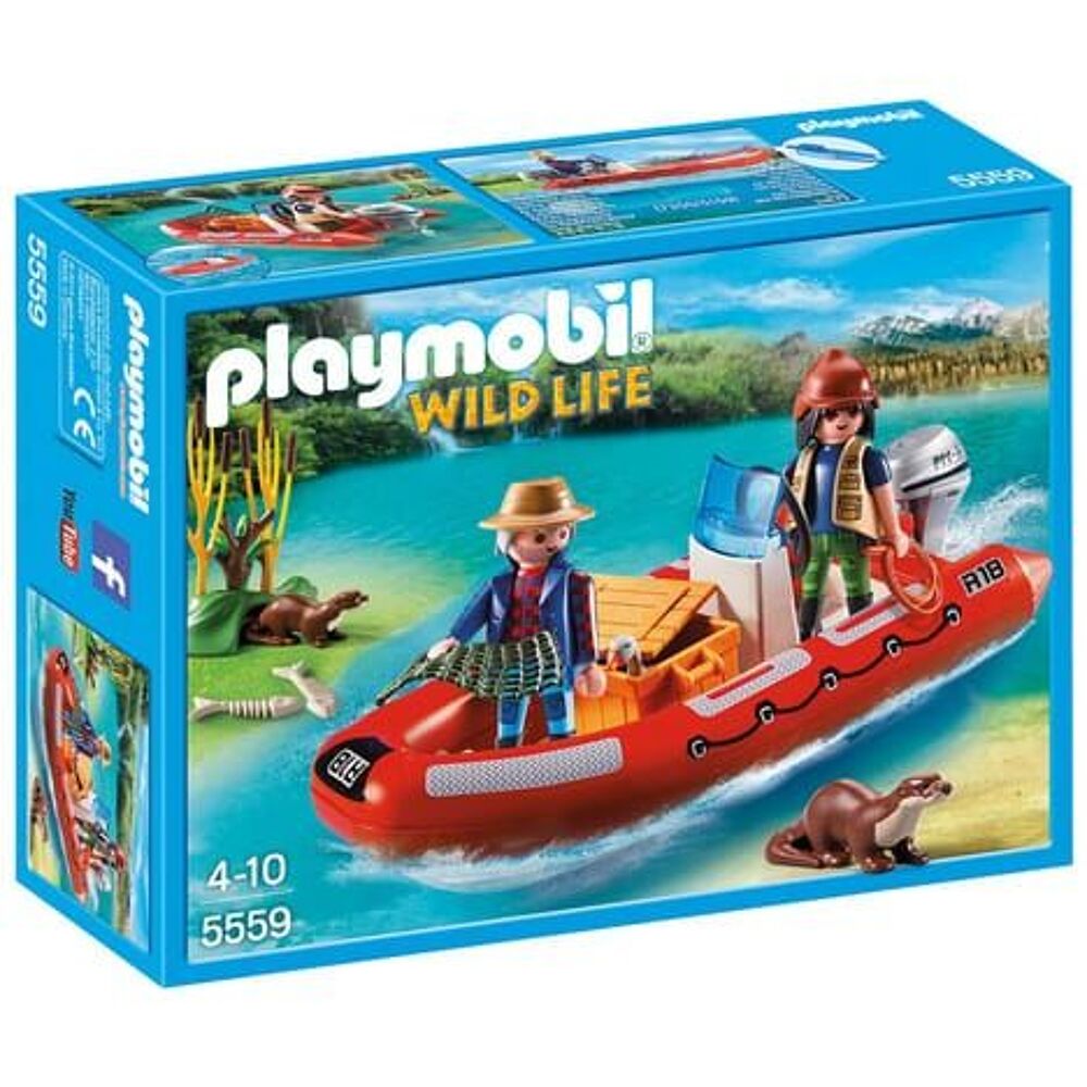 Playmobil Braconniers avec bateau 5559 Jeux / jouets