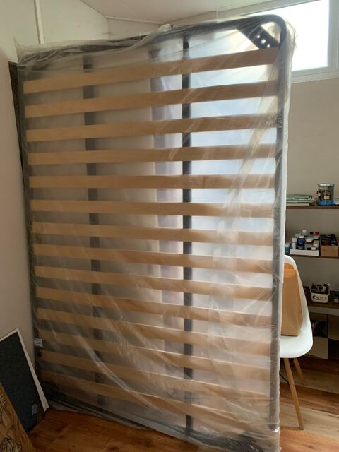 Sommier 140 x 200 avec pieds 40 Villouxel (88)
