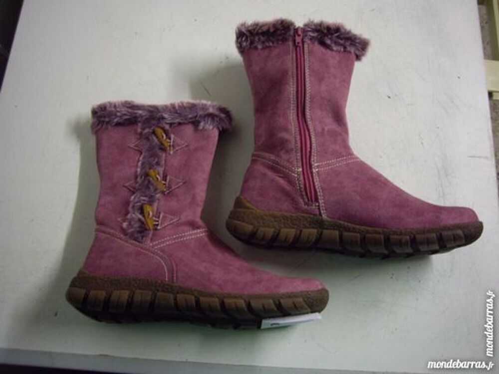 Bottes fourr&eacute;es Violine pt 38 neuves Chaussures