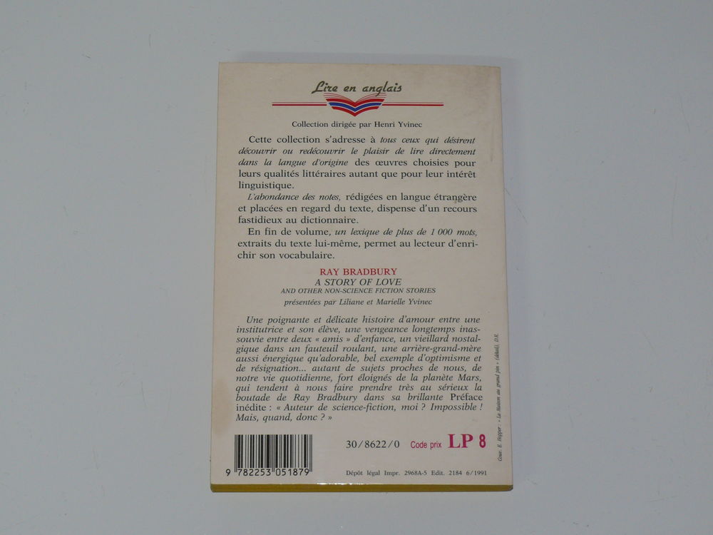 Livre: "A Story of Love" Livres et BD