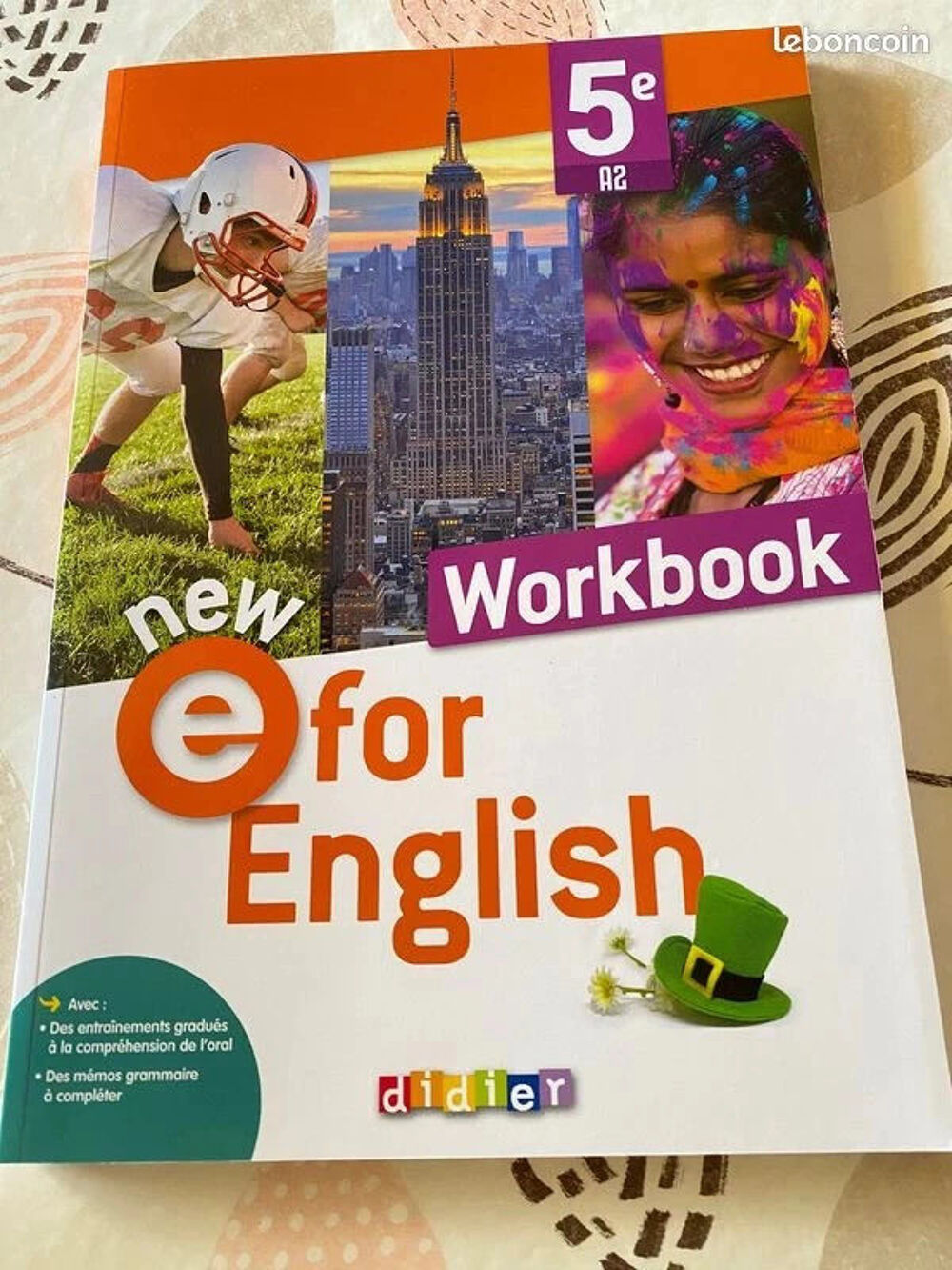 Workbook Anglais Niveau 5&egrave;me Livres et BD