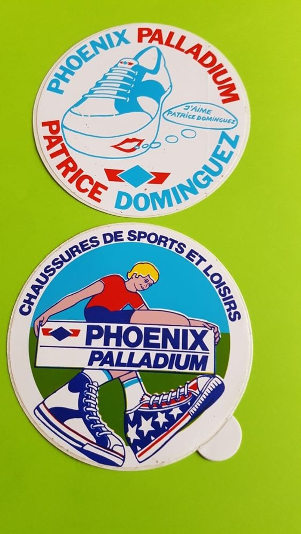 LES AUTOCOLLANTS PALLADIUM 