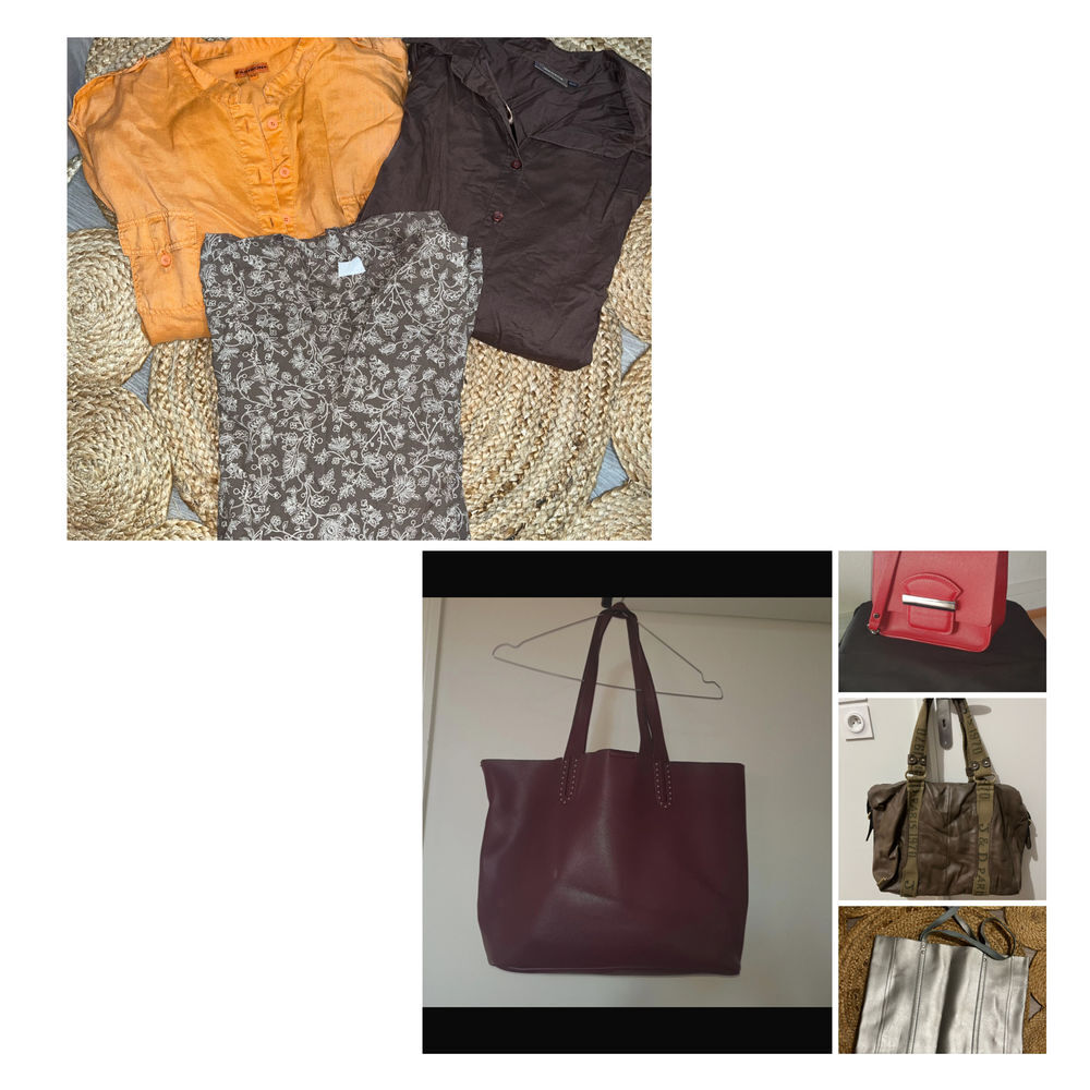 Lot de v&ecirc;tements femme. Vêtements