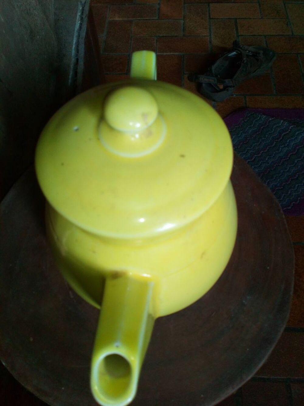 Th&eacute;i&egrave;re en C&eacute;ramique Jaune Décoration