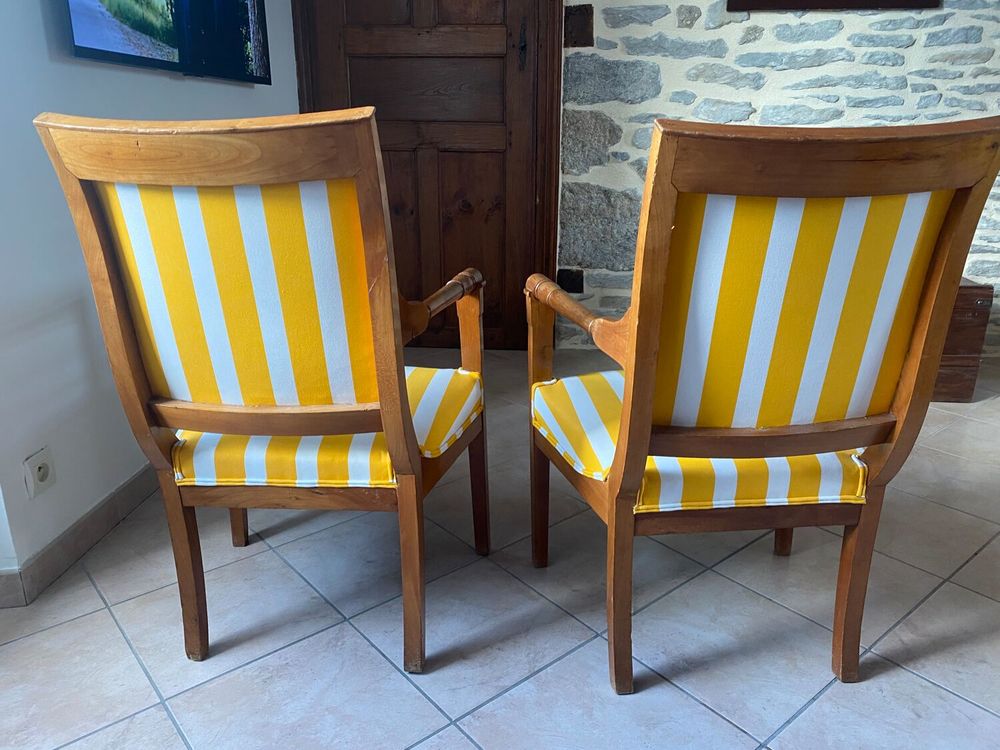 Une paire de fauteuils Directoire Meubles
