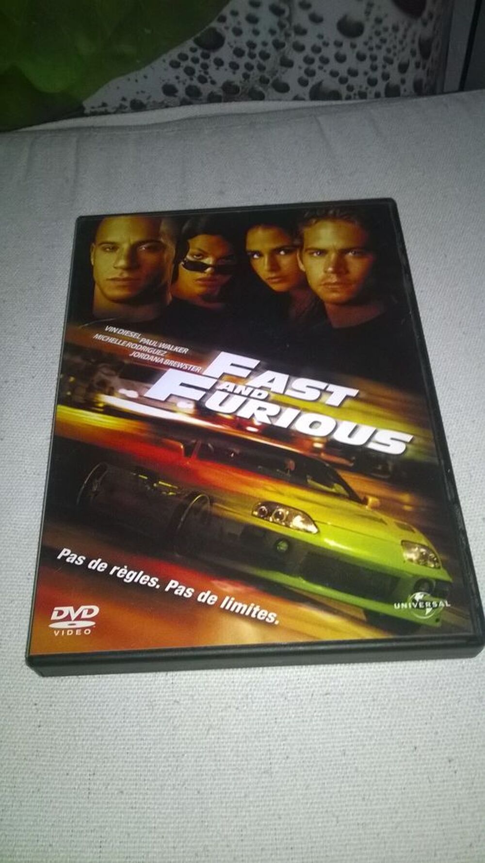 DVD Fast and furious
2005 DVD et blu-ray