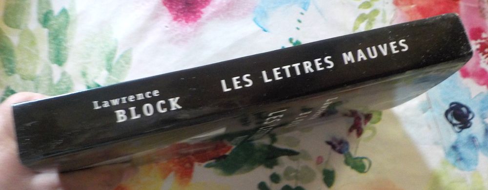 LES LETTRES MAUVES de Lawrence BLOCK Le Grand Livre du Mois Livres et BD