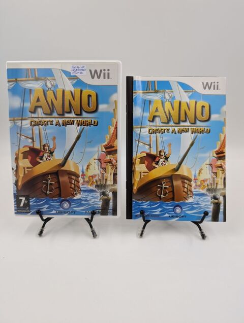   Jeu Nintendo Wii Anno Crez votre Monde en boite, complet 