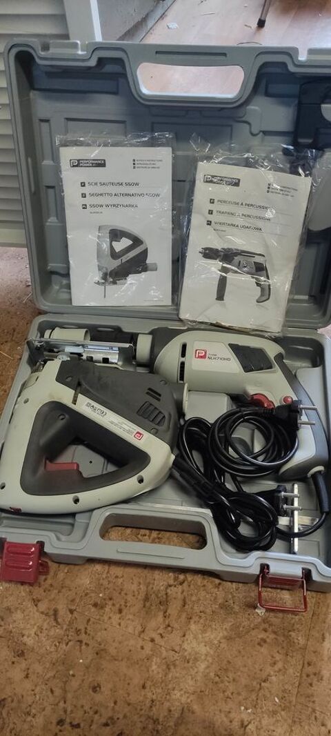 perceuse visseuse a percu  , carrelette, Matriel bricolage 50 ragny (95)