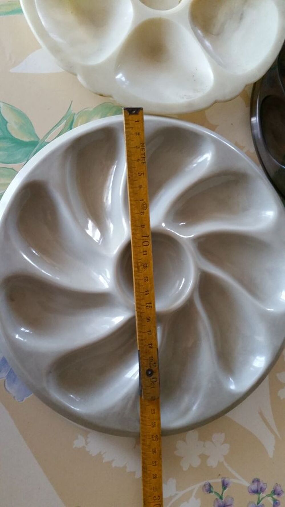 Assiettes a huitres en plastique Cuisine