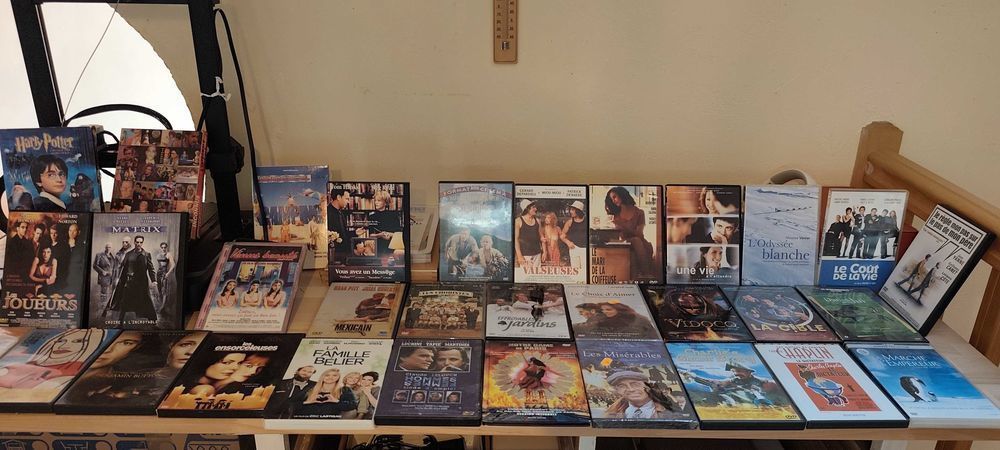 Grand lot de Film ,avec pochette original DVD et blu-ray