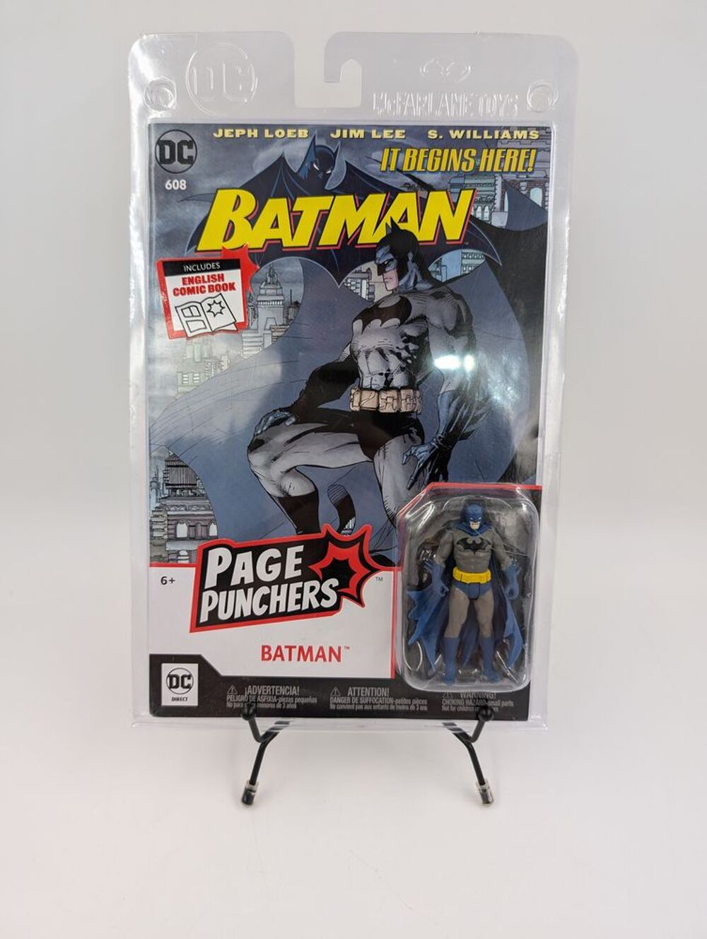 Livre BD Comic avec Figurine DC Bataman Page Punchers neuf Livres et BD