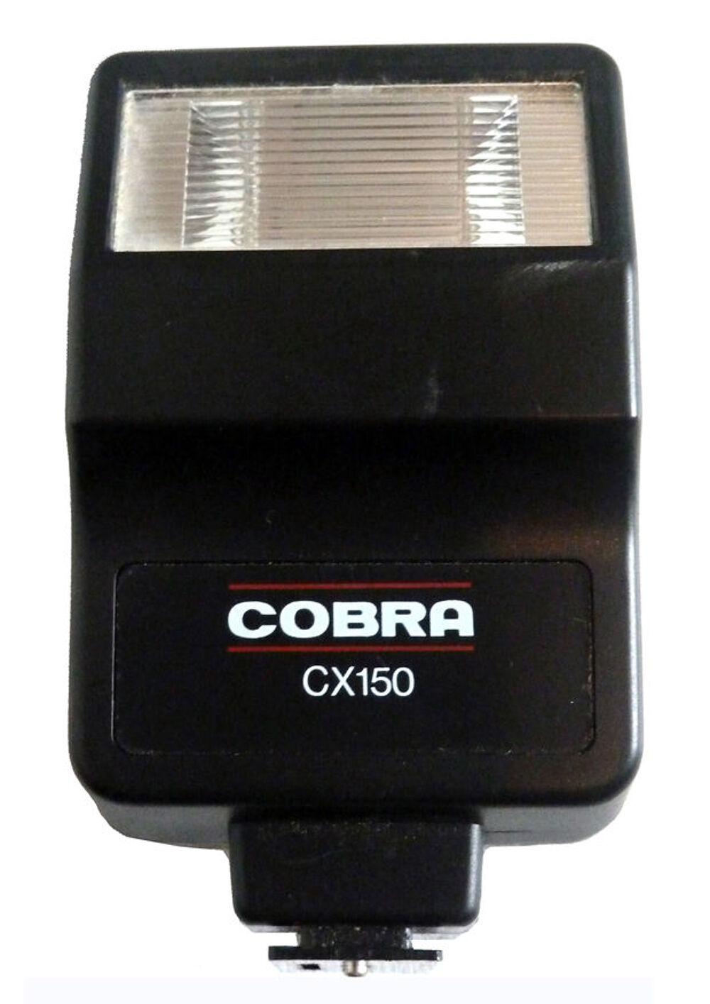 Petit Flash &eacute;lectronique COBRA CX 150, noir, pour bo&icirc;tier. Photos/Video/TV