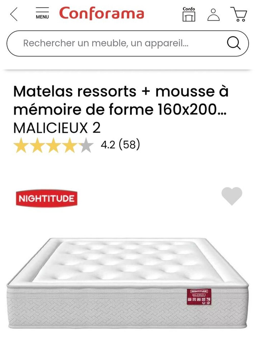 Matelas assez Meubles