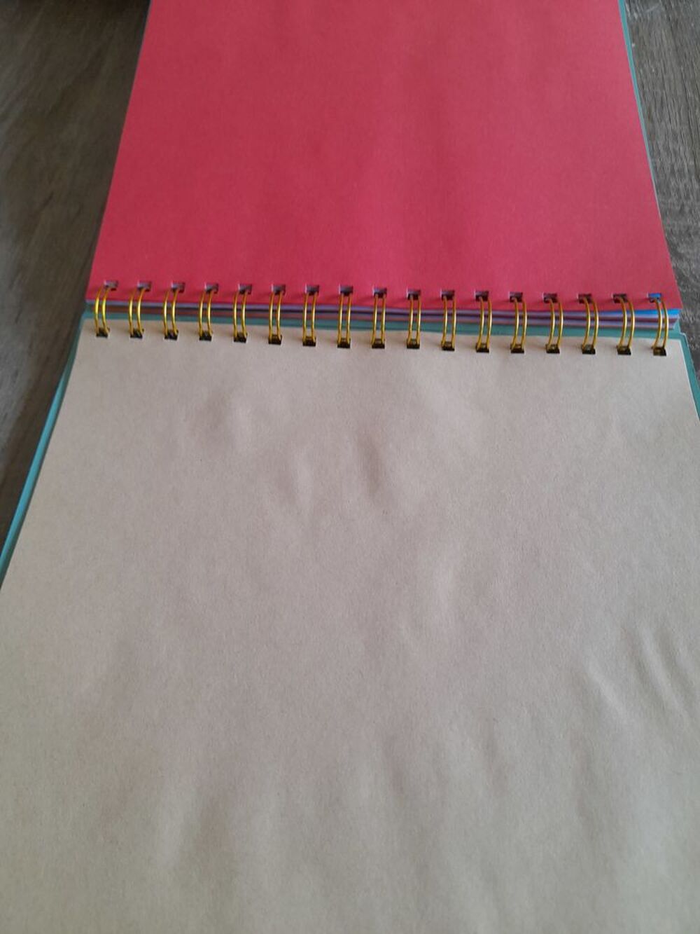Bloc feuilles couleurs 2 Bricolage